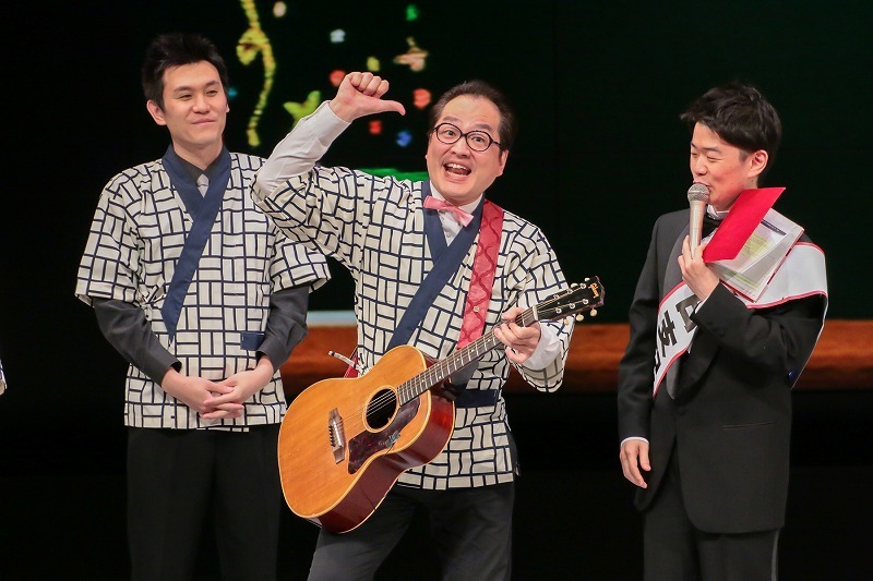 「春の吉本新喜劇キャンペーン」開催発表会の様子。(c)吉本興業