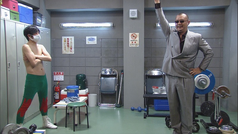 「七人のコント侍」のコント「だてマスクマン」。(c)NHK