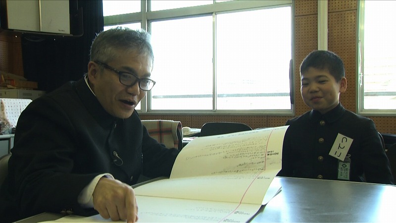 「課外授業ようこそ先輩『見つけた！意外な自分～漫才芸人・水道橋博士～』」(c)NHK