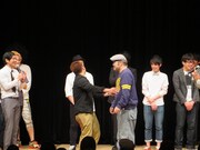 前田健から観客へのプレゼントが。