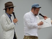 (左から)キングコング西野、野性爆弾・川島。