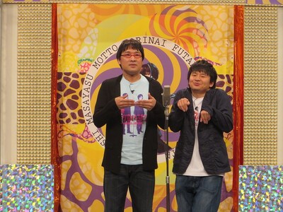 「もっとたりないふたり」#5の南海キャンディーズ山里とオードリー若林。