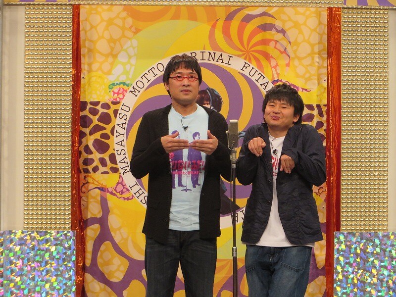 「もっとたりないふたり」#5の南海キャンディーズ山里とオードリー若林。