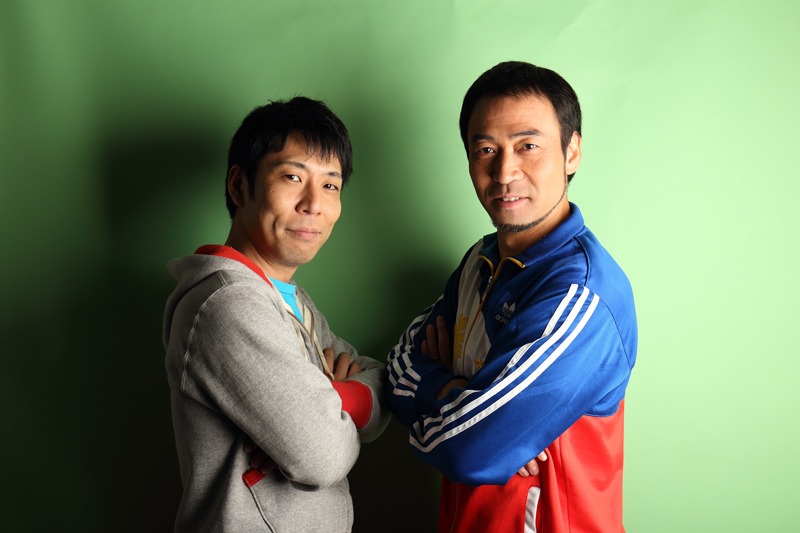 （左から）パンクブーブー佐藤、ペナルティ・ワッキー。