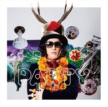 DJやついいちろう「PARTY」（おひとりさまフェスセット付初回限定盤）ジャケット。