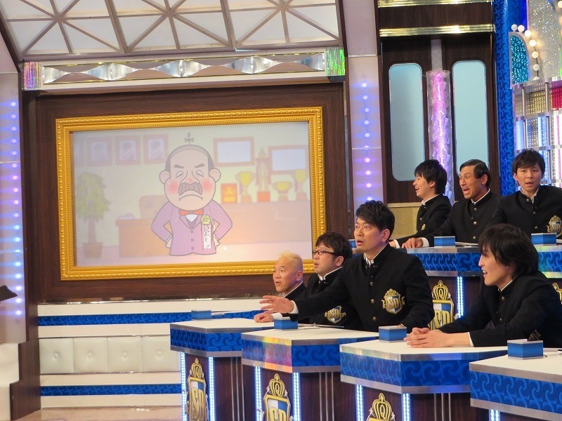 「クイズ!? 正解は出さないで」（日本テレビ）の終盤。芸人たちの表情に注目。