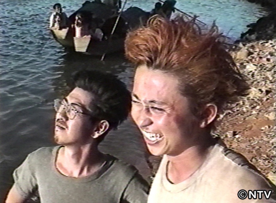 「進め！電波少年 猿岩石ユーラシア大陸横断ヒッチハイク【東アジア編】」 (c)NTV