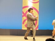 蛍原のおかっぱ打法。