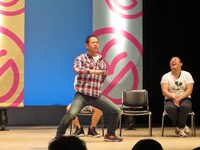 原西の「フルテンションからご臨終」。