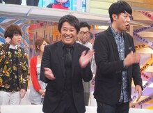 「新堂本兄弟」出演時の小籔千豊（右）と坂上忍。