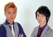 写真は起(笑)転結。左が小路、右が吉中。