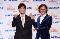 陣内智則と英語指導を担当するチャド・マレーン。