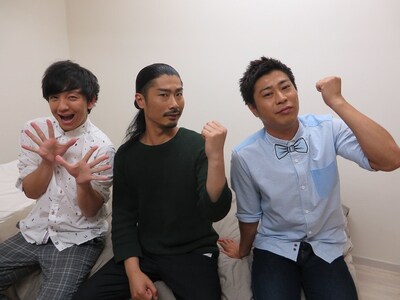 ウノアタック新CM撮影を行ったパンサー。