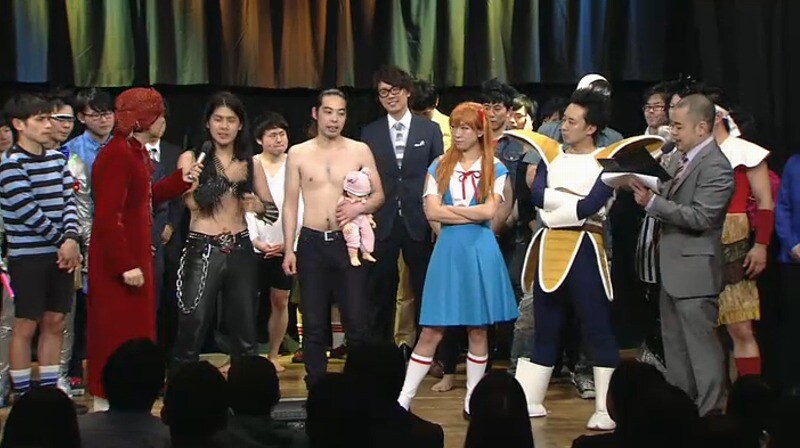 「N-1グランプリ2014 ～presented by mixi～ネットで1番おもしろい芸人は誰だ?!」予選の様子。