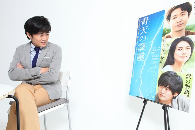 役づくりについて語る劇団ひとり。