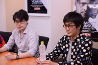 特訓のあと、感想を語る平成ノブシコブシ。