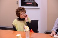 ノブコブに吹き替えの極意を伝授した一城みゆ希。