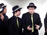 解散について説明するピテカントロプス。