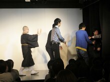 ドドんとザンゼンジの前説に出てきたウエストランド井口。