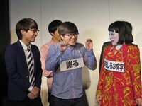 「～K-PRO10周年一週間ぶっ通し興行三日目～『Simple Set BEST～お客様の選んだ6組によるSSL』」の小宮ちゃん、翼ちゃん、朱美ちゃん。