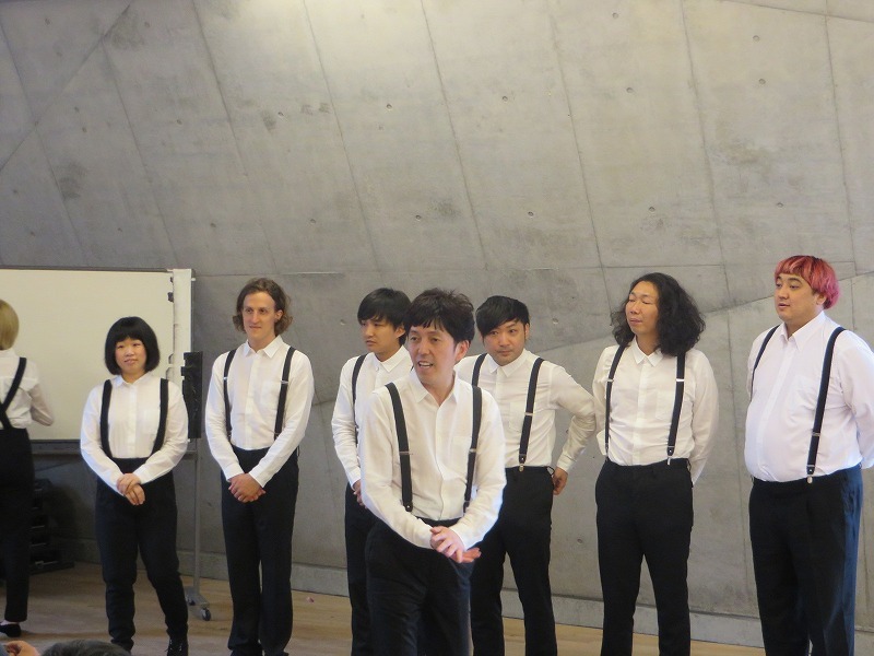 「The Second City Japan　Demonstration Live」稽古風景。
