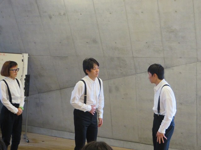 「The Second City Japan　Demonstration Live」稽古風景。