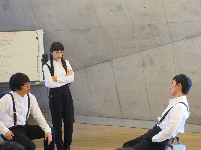 「The Second City Japan Demonstration Live」稽古風景。