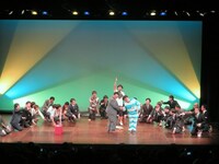 エンディングの仲直りギャグ。