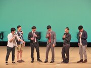 キングオブコメディ、テンダラー、天竺鼠のトーク。高橋は瀬下の娘に人見知りしていたそう。