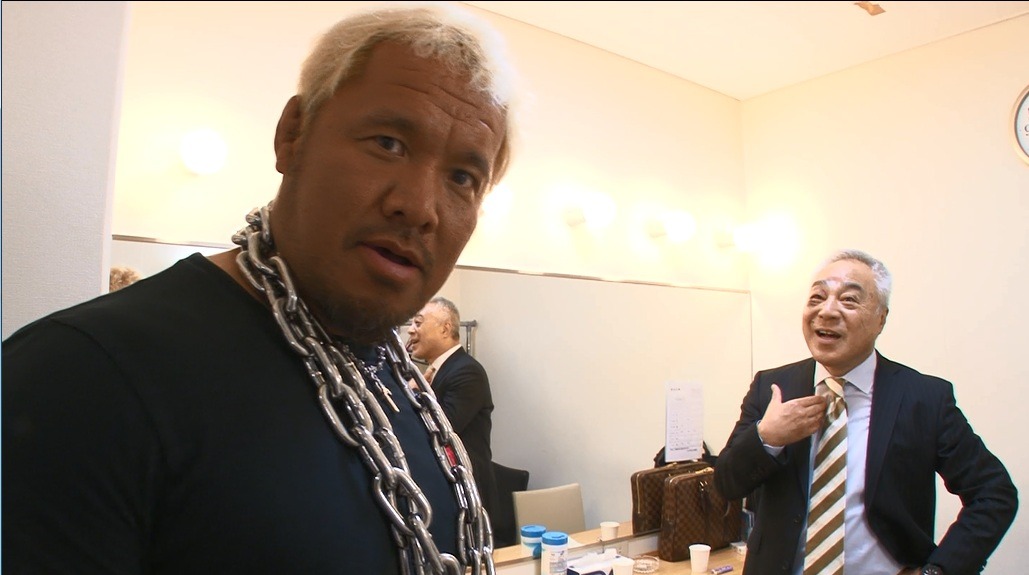 西川のりおと真壁刀義。