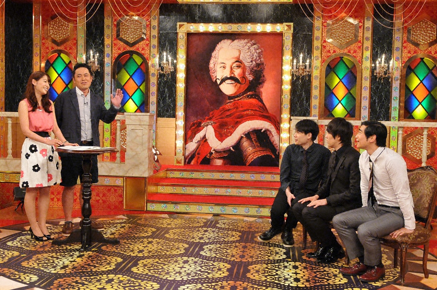 「有田のヤラシイ…」のワンシーン。(c)TBS