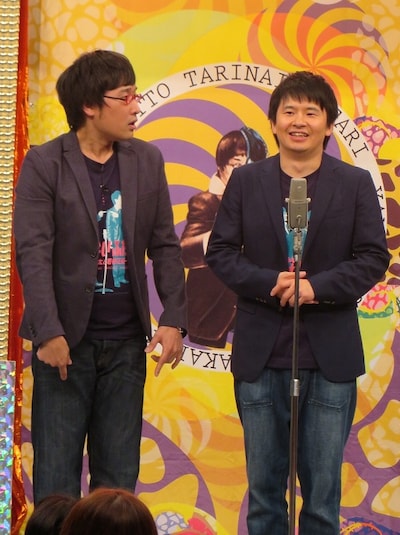 「もっとたりないふたり」#9の南海キャンディーズ山里とオードリー若林。