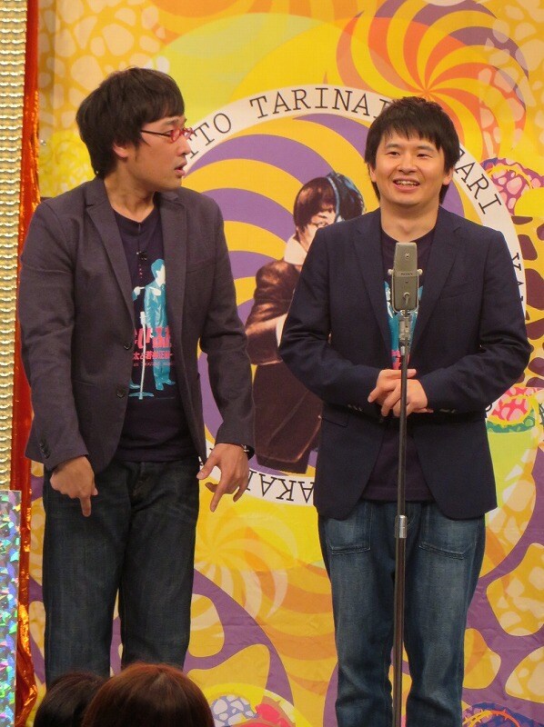 「もっとたりないふたり」#9の南海キャンディーズ山里とオードリー若林。