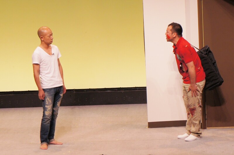 バイきんぐ単独ライブ「Jack」のワンシーン。