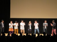 「ケイダッシュライブブレイク　Vol.1」で勝利したRevolutionsのヘラクレス、かぎしっぽ、ねじ、ちょむ＆マッキー。