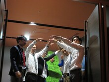 「ケイダッシュライブブレイク　Vol.1」で負けたSUPERSTARSのHi-Hi、どきどきキャンプ、ハマカーン、オオシロ大魔人。