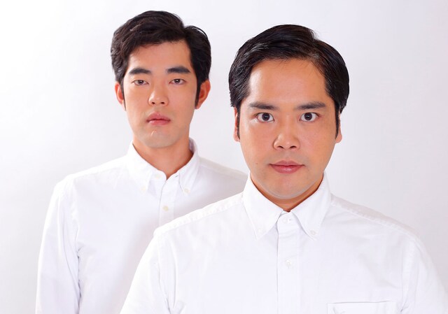 モンブランズ。左から相澤一貴、南大介。