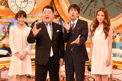 「謝りたい人がいます。～恩師にありがとうSP～」に出演するブラックマヨネーズ、小林麻耶（左）、May J.（右）。