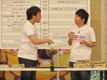 「もっとたりないふたり」#10の南海キャンディーズ山里とオードリー若林。