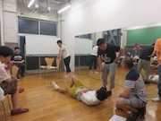 ユニットコントライブ「CONTS」新潟公演の稽古風景。