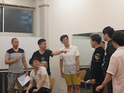 ユニットコントライブ「CONTS」新潟公演の稽古風景。