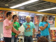 第2弾激情プロレスの感想を語る4人。
