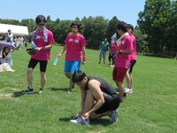 本気モードの長田。