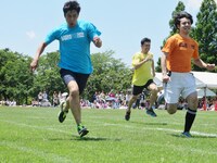 50m徒競走予選。