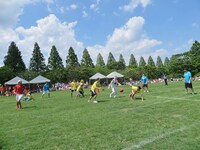 フリーザと錦織が参加しているドッジボール。