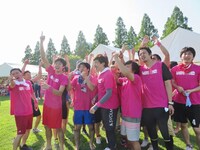 「チーム★スーパールーキー」優勝決定の瞬間。