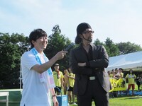 大会最後に姿を見せたEXILE・HIRO。