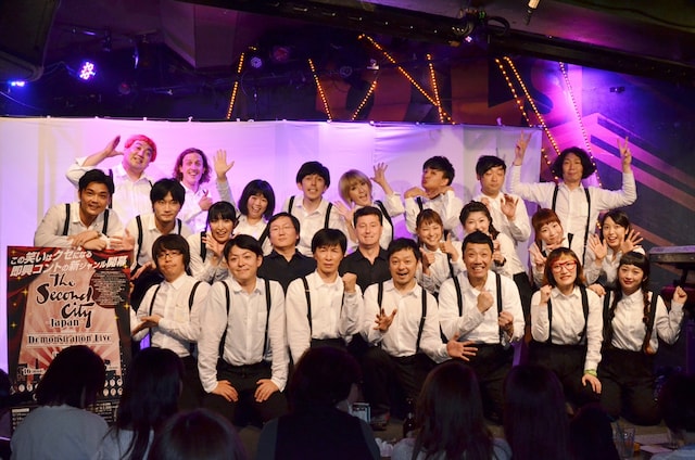 「セカンドシティジャパン デモンストレーションライブ」の出演者。