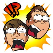 さまぁ～ずのLINEスタンプの一例。