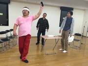稽古の様子。